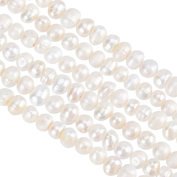 PandaHall GOMAKERER 2 Strands Grade AA Natural Cultured Freshwater Pearl Beads Strands, Potato, Beige, 5~6x4~5mm, Hole: 0.8mm, about..., Yellow
PandaHall GOMAKERER 2 Strands Grade AA Natural Cultured Freshwater Pearl Beads Strands, Potato, Beige, 5~6x4~5mm, Hole: 0.8mm, about..., Yellow