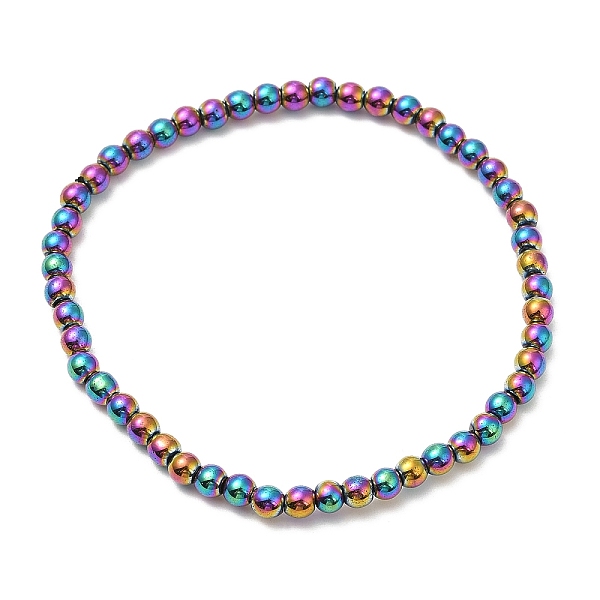 PandaHall Synthetic Non-Magnetic Hematite Round Beaded Stretch Bracelets, Colorful, Inner Diameter: 2-5/8 inch(6.56cm), Beads: 4.3mm...
PandaHall Synthetic Non-Magnetic Hematite Round Beaded Stretch Bracelets, Colorful, Inner Diameter: 2-5/8 inch(6.56cm), Beads: 4.3mm...