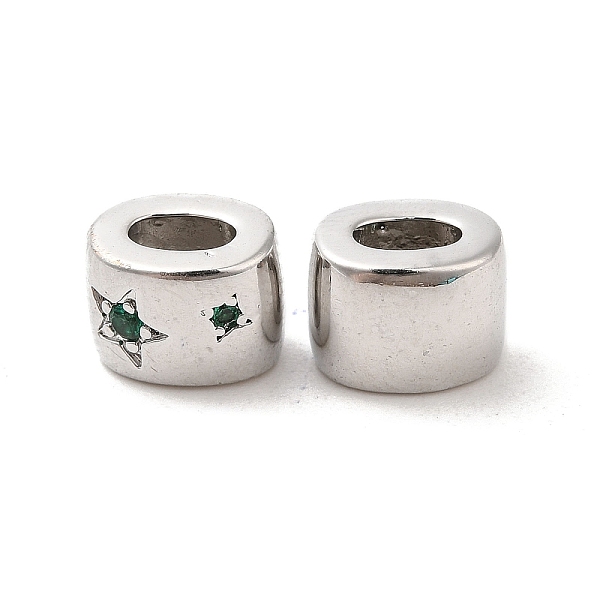 PandaHall Brass Micro Pave Cubic Zirconia Beads, Oval with Star, Platinum, Green, 5.5x8x6mm, Hole: 1.8x3.8mm Brass+Cubic Zirconia Oval Green
PandaHall Brass Micro Pave Cubic Zirconia Beads, Oval with Star, Platinum, Green, 5.5x8x6mm, Hole: 1.8x3.8mm Brass+Cubic Zirconia Oval Green