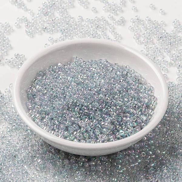 PandaHall MIYUKI Round Rocailles Beads, Japanese Seed Beads, 8/0, (RR2443) Transparent Light Marine Blue Gold Luster, 3mm, Hole: 1mm, about...
PandaHall MIYUKI Round Rocailles Beads, Japanese Seed Beads, 8/0, (RR2443) Transparent Light Marine Blue Gold Luster, 3mm, Hole: 1mm, about...
