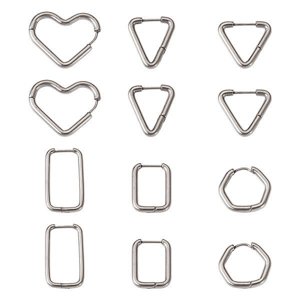 PandaHall Mega Pet 12Pcs 6 Style 303 Stainless Steel Hoop Earrings for Women, Hypoallergenic and Safe for Sensitive Ears, with 316 Surgical...
PandaHall Mega Pet 12Pcs 6 Style 303 Stainless Steel Hoop Earrings for Women, Hypoallergenic and Safe for Sensitive Ears, with 316 Surgical...