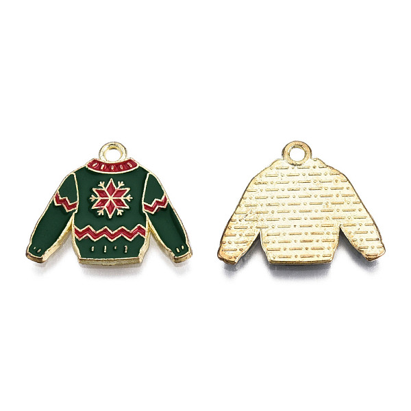 PandaHall Alloy Enamel Pendants, Cadmium Free & Lead Free, Light Gold, Sweater, Dark Red, 17x20x1mm, Hole: 1.6mm Alloy+Enamel Clothes
PandaHall Alloy Enamel Pendants, Cadmium Free & Lead Free, Light Gold, Sweater, Dark Red, 17x20x1mm, Hole: 1.6mm Alloy+Enamel Clothes