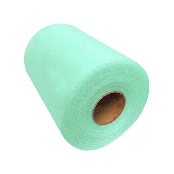 PandaHall Deco Mesh Ribbons, Tulle Fabric, Tulle Roll Spool Fabric For Skirt Making, Pale Turquoise, 6 inch(15cm), about 100yards/roll..., Cyan
PandaHall Deco Mesh Ribbons, Tulle Fabric, Tulle Roll Spool Fabric For Skirt Making, Pale Turquoise, 6 inch(15cm), about 100yards/roll..., Cyan