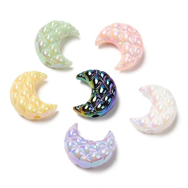 PandaHall Opaque Acrylic Beads, AB Color Plated, Moon, Mixed Color, 20x17.5x9.5mm, Hole: 3mm Acrylic Moon Multicolor
PandaHall Opaque Acrylic Beads, AB Color Plated, Moon, Mixed Color, 20x17.5x9.5mm, Hole: 3mm Acrylic Moon Multicolor