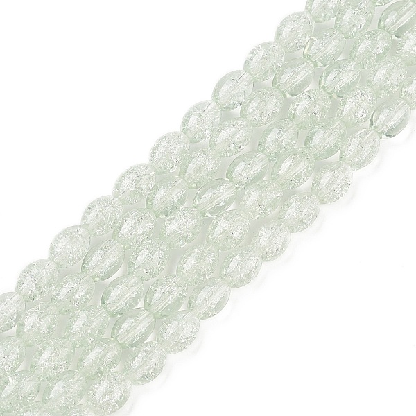 PandaHall Transparent Crackle Glass Beads Strands, Oval, Honeydew, 8x5.5~6mm, Hole: 1mm, about 100pcs/strand, 31.4 inch Glass Oval Green
PandaHall Transparent Crackle Glass Beads Strands, Oval, Honeydew, 8x5.5~6mm, Hole: 1mm, about 100pcs/strand, 31.4 inch Glass Oval Green
