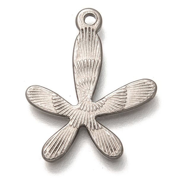 PandaHall 304 Stainless Steel Pendants, Flower, Stainless Steel Color, 23x19x1.5mm, Hole: 1.5mm 304 Stainless Steel Flower
PandaHall 304 Stainless Steel Pendants, Flower, Stainless Steel Color, 23x19x1.5mm, Hole: 1.5mm 304 Stainless Steel Flower