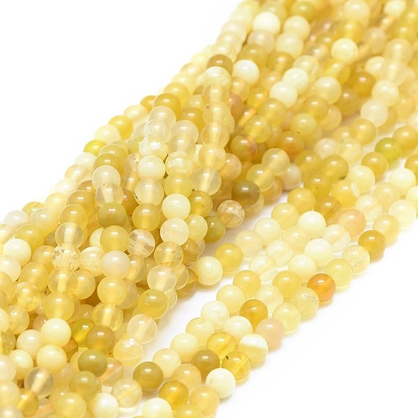 PandaHall Natural Yellow Opal Beads Strands, Round, Grade A, 4mm, Hole: 0.7mm, about 100pcs/strand, 15.94 inch(40.5cm) Yellow Opal Round
PandaHall Natural Yellow Opal Beads Strands, Round, Grade A, 4mm, Hole: 0.7mm, about 100pcs/strand, 15.94 inch(40.5cm) Yellow Opal Round