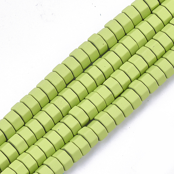 PandaHall Spray Painted Non-magnetic Synthetic Hematite Beads Strands, Matte Style, Hexagon, Yellow Green, 3x6x5mm, Hole: 0.7mm, about...
PandaHall Spray Painted Non-magnetic Synthetic Hematite Beads Strands, Matte Style, Hexagon, Yellow Green, 3x6x5mm, Hole: 0.7mm, about...