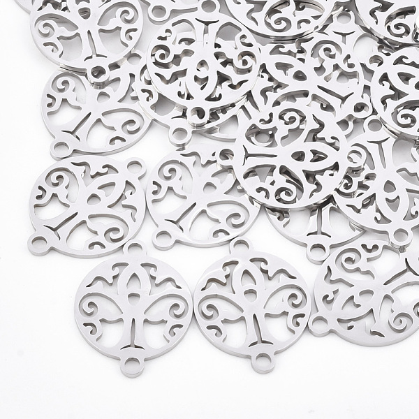 PandaHall 201 Stainless Steel Links connectors, Laser Cut Links, Flat Round, Stainless Steel Color, 19x15x1mm, Hole: 1.8mm 201 Stainless...
PandaHall 201 Stainless Steel Links connectors, Laser Cut Links, Flat Round, Stainless Steel Color, 19x15x1mm, Hole: 1.8mm 201 Stainless...