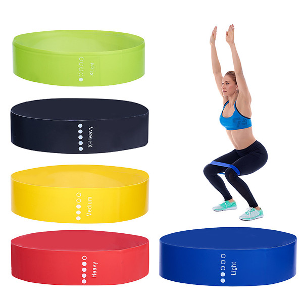 PandaHall Resistance Loop Bands, Resistance Exercise Bands, for Home Fitness, Stretching, Pilates, Mixed Color, 60x5cm..., Multicolor
PandaHall Resistance Loop Bands, Resistance Exercise Bands, for Home Fitness, Stretching, Pilates, Mixed Color, 60x5cm..., Multicolor