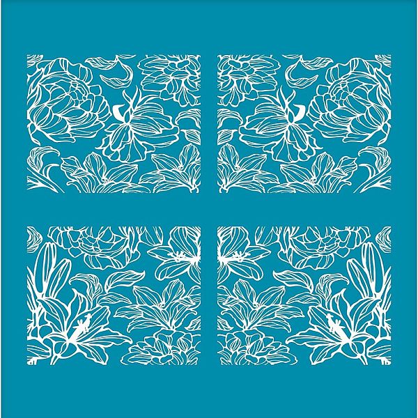 PandaHall OLYCRAFT 4x5 Inch Peony Clay Stencils Lily Silk Screen for Polymer Clay Flower Silk Screen Stencils Mesh Transfer Stencils Mesh..., Cyan
PandaHall OLYCRAFT 4x5 Inch Peony Clay Stencils Lily Silk Screen for Polymer Clay Flower Silk Screen Stencils Mesh Transfer Stencils Mesh..., Cyan