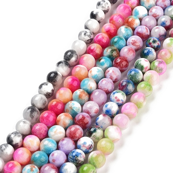 PandaHall Natural Persian Jade Beads Strands, Dyed, Round, Mixed Color, 12mm, Hole: 1mm, about 32pcs/strand, 16 inch Persian Jade Round..., Multicolor
PandaHall Natural Persian Jade Beads Strands, Dyed, Round, Mixed Color, 12mm, Hole: 1mm, about 32pcs/strand, 16 inch Persian Jade Round..., Multicolor