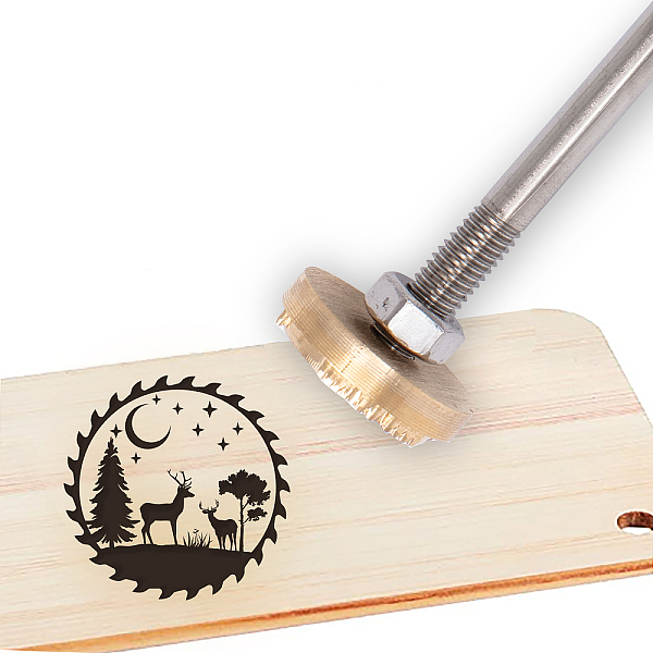 PandaHall SUPERDANT 30mm Branding Iron Gear Elks Pattern BBQ Heat Stamp with Brass Head and Wood Handle Grilling Tools and Accessories for...
PandaHall SUPERDANT 30mm Branding Iron Gear Elks Pattern BBQ Heat Stamp with Brass Head and Wood Handle Grilling Tools and Accessories for...