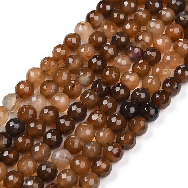 PandaHall Natural Agate Beads Strands, Dyed, Faceted, Round, Camel, 6mm, Hole: 1mm Natural Agate Round Brown
PandaHall Natural Agate Beads Strands, Dyed, Faceted, Round, Camel, 6mm, Hole: 1mm Natural Agate Round Brown