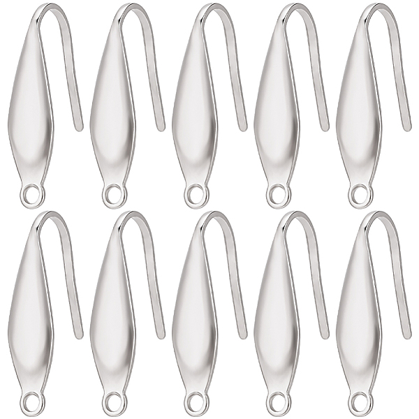 PandaHall SUNNYCLUE 80Pcs 316 Surgical Stainless Steel Earring Hooks, Ear Wire, Stainless Steel Color, 20x4.5x1mm, Hole: 1.2mm, Pin: 0.8mm...
PandaHall SUNNYCLUE 80Pcs 316 Surgical Stainless Steel Earring Hooks, Ear Wire, Stainless Steel Color, 20x4.5x1mm, Hole: 1.2mm, Pin: 0.8mm...