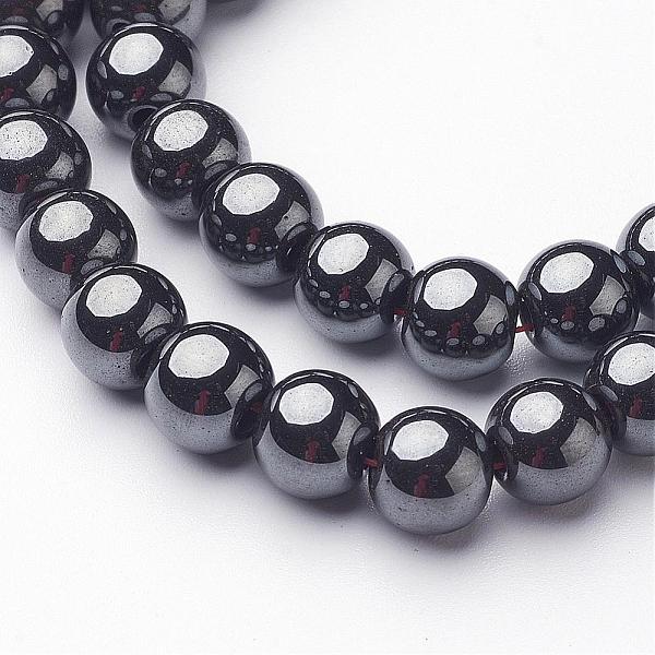 PandaHall Non-Magnetic Synthetic Hematite Beads Strands, Grade AA, Round, Black, Black, 8mm, Hole: 1.8~2mm, about 53pcs/strand Non-magnetic...
PandaHall Non-Magnetic Synthetic Hematite Beads Strands, Grade AA, Round, Black, Black, 8mm, Hole: 1.8~2mm, about 53pcs/strand Non-magnetic...