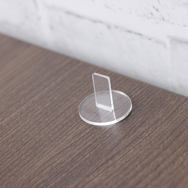 PandaHall Acrylic Craft Blank Photo Frame Stand, Rectangle Acrylic Sign Holders, with Round Base, Clear, Base: 50mm, Rectangle: 30x15mm...
PandaHall Acrylic Craft Blank Photo Frame Stand, Rectangle Acrylic Sign Holders, with Round Base, Clear, Base: 50mm, Rectangle: 30x15mm...