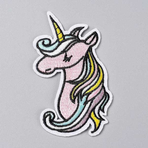 PandaHall Computerized Embroidery Cloth Iron on/Sew on Patches, Costume Accessories, Appliques, Unicorn, Colorful, 87x57x1.8mm Cloth Unicorn
PandaHall Computerized Embroidery Cloth Iron on/Sew on Patches, Costume Accessories, Appliques, Unicorn, Colorful, 87x57x1.8mm Cloth Unicorn