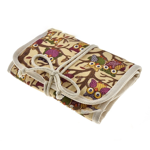 PandaHall Oxford Zipper Knitting Bag, Crochet Hooks & Knitting Needles Roll, Owl, 19.5x13cm Cloth Owl
PandaHall Oxford Zipper Knitting Bag, Crochet Hooks & Knitting Needles Roll, Owl, 19.5x13cm Cloth Owl
