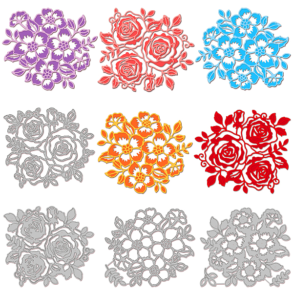 PandaHall Carbon Steel Cutting Dies Stencils, for DIY Scrapbooking, Photo Album, Decorative Embossing Paper Card, Stainless Steel Color...
PandaHall Carbon Steel Cutting Dies Stencils, for DIY Scrapbooking, Photo Album, Decorative Embossing Paper Card, Stainless Steel Color...