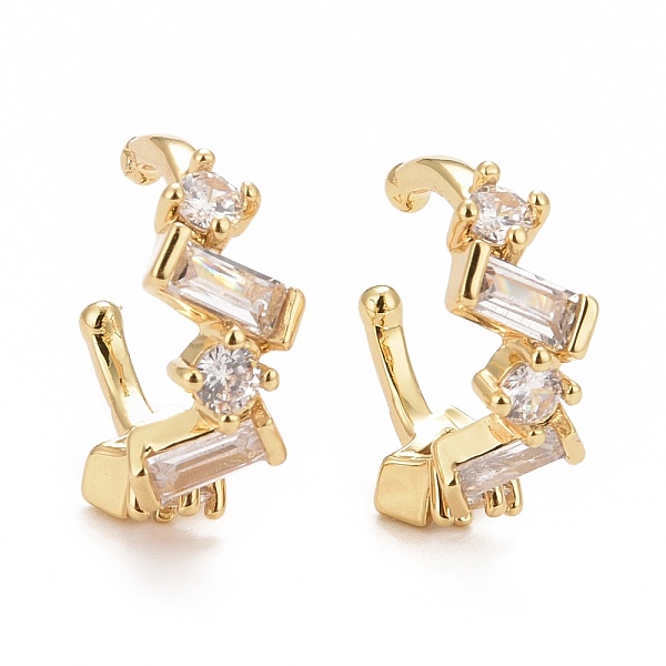PandaHall Clear Cubic Zirconia Cuff Earrings, Rack Plating Brass Jewelry for Women, Cadmium Free & Lead Free, Real 18K Gold Plated...
PandaHall Clear Cubic Zirconia Cuff Earrings, Rack Plating Brass Jewelry for Women, Cadmium Free & Lead Free, Real 18K Gold Plated...