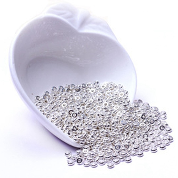 PandaHall Brass Spacer Beads, Long-Lasting Plated, Flat Round, Silver, 1/4 inch(8mm) Brass Flat Round
PandaHall Brass Spacer Beads, Long-Lasting Plated, Flat Round, Silver, 1/4 inch(8mm) Brass Flat Round
