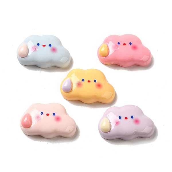 PandaHall Opaque Resin Decoden Cabochons, Cartoon Cloud, Mixed Color, 17x26.5x7.5mm Resin Cloud Multicolor
PandaHall Opaque Resin Decoden Cabochons, Cartoon Cloud, Mixed Color, 17x26.5x7.5mm Resin Cloud Multicolor
