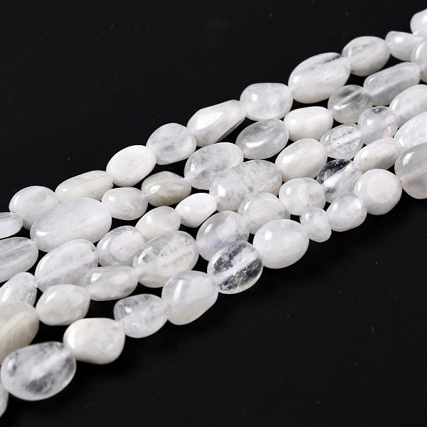 PandaHall Natural Rainbow Moonstone Beads Strands, Nuggets, Tumbled Stone, 5~8.5x5.5~7x3.5~4mm, Hole: 0.7mm, about 50~60pcs/strand, 15 inch...
PandaHall Natural Rainbow Moonstone Beads Strands, Nuggets, Tumbled Stone, 5~8.5x5.5~7x3.5~4mm, Hole: 0.7mm, about 50~60pcs/strand, 15 inch...
