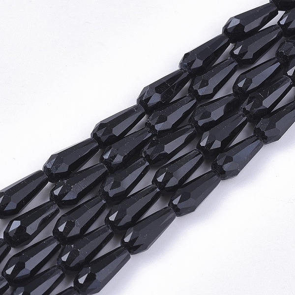 PandaHall Opaque Solid Color Glass Beads Strands, Faceted, Teardrop, Black, 9.5x4mm, Hole: 1mm, about 72pcs/Strand, 27.09 inch(68.8cm) Glass...
PandaHall Opaque Solid Color Glass Beads Strands, Faceted, Teardrop, Black, 9.5x4mm, Hole: 1mm, about 72pcs/Strand, 27.09 inch(68.8cm) Glass...