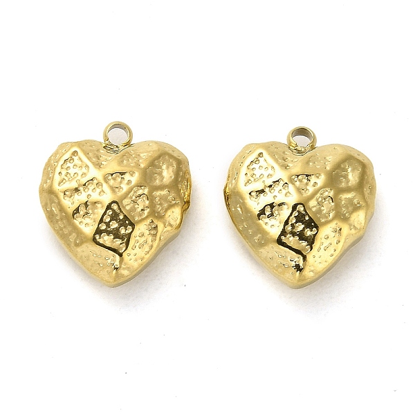 PandaHall 304 Stainless Steel Pendants, Heart Charm, Real 14K Gold Plated, 14x12x5mm, Hole: 1.6mm 304 Stainless Steel Heart
PandaHall 304 Stainless Steel Pendants, Heart Charm, Real 14K Gold Plated, 14x12x5mm, Hole: 1.6mm 304 Stainless Steel Heart