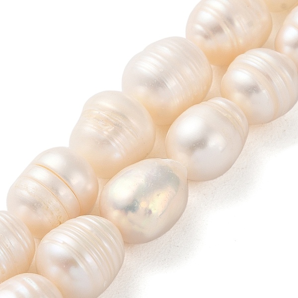 PandaHall Natural Cultured Freshwater Pearl Beads Strands, Rice, Seashell Color, 9~10x8~9mm, Hole: 0.5mm, about 33pcs/strand, 12.99''(33cm)...
PandaHall Natural Cultured Freshwater Pearl Beads Strands, Rice, Seashell Color, 9~10x8~9mm, Hole: 0.5mm, about 33pcs/strand, 12.99''(33cm)...