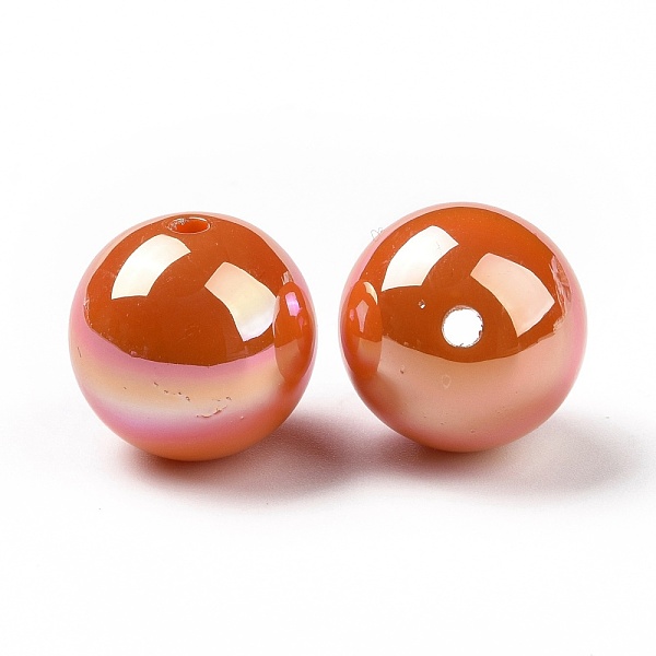 PandaHall ABS Plastic Beads, AB Color Plated, Round, Coral, 16x15mm, Hole: 2mm ABS Plastic Round Red
PandaHall ABS Plastic Beads, AB Color Plated, Round, Coral, 16x15mm, Hole: 2mm ABS Plastic Round Red