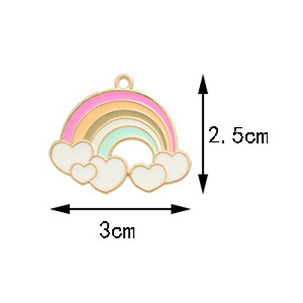 PandaHall Golden Alloy with Enamel Pendants, Pride Rainbow Flag Theme, Heart, 30x25mm Alloy+Enamel Heart
PandaHall Golden Alloy with Enamel Pendants, Pride Rainbow Flag Theme, Heart, 30x25mm Alloy+Enamel Heart