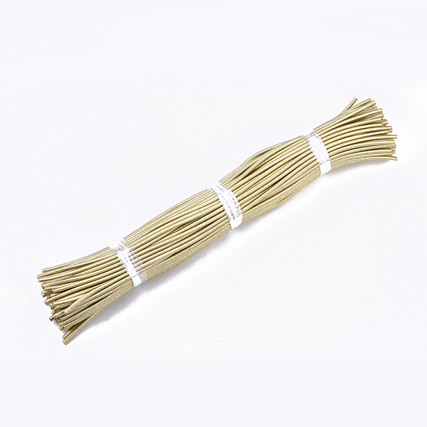 PandaHall Round Purl Nylon Thread Cord, with PVC Tube inside, Metallic Cord, Gold, 455~465x5mm Nylon Gold
PandaHall Round Purl Nylon Thread Cord, with PVC Tube inside, Metallic Cord, Gold, 455~465x5mm Nylon Gold