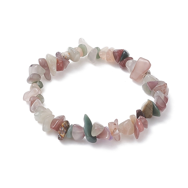 PandaHall Natural Agate Chips Beaded Stretch Bracelets for Women, Inner Diameter: 1-3/4 inch(4.6cm) Natural Agate
PandaHall Natural Agate Chips Beaded Stretch Bracelets for Women, Inner Diameter: 1-3/4 inch(4.6cm) Natural Agate