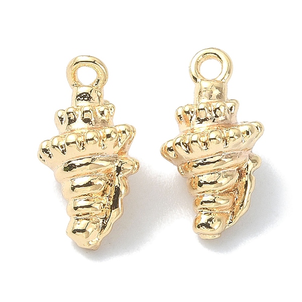 PandaHall Brass Charms, Conch Charm, Real 18K Gold Plated, 13.5x7x7mm, Hole: 1.5mm Brass Others
PandaHall Brass Charms, Conch Charm, Real 18K Gold Plated, 13.5x7x7mm, Hole: 1.5mm Brass Others
