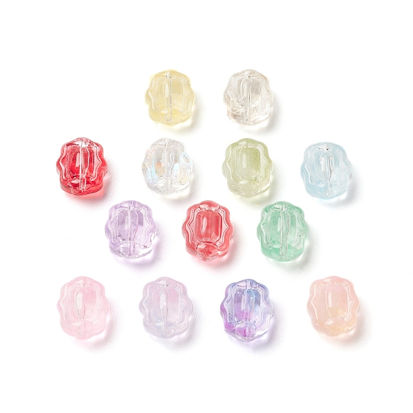 PandaHall Spray Painted Transparent Glass Beads, Twist Oval, Mixed Color, 12x10x6.5mm, Hole: 1mm Glass Oval Multicolor
PandaHall Spray Painted Transparent Glass Beads, Twist Oval, Mixed Color, 12x10x6.5mm, Hole: 1mm Glass Oval Multicolor