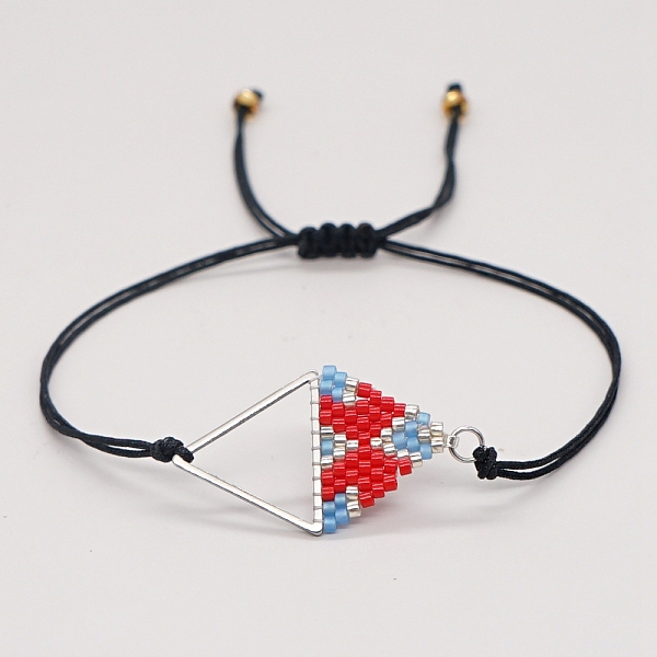 PandaHall Rhombus Loom Pattern MIYUKI Seed Beads Bracelets for Women, Adjustable Nylon Cord Braided Bead Bracelets, Colorful, 11 inch(28cm)...
PandaHall Rhombus Loom Pattern MIYUKI Seed Beads Bracelets for Women, Adjustable Nylon Cord Braided Bead Bracelets, Colorful, 11 inch(28cm)...