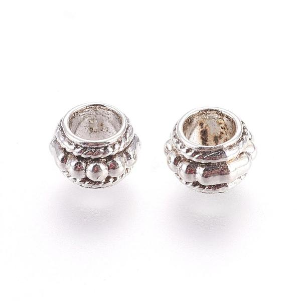 PandaHall Barrel Tibetan Style Alloy Beads, Cadmium Free & Lead Free, Antique Silver, 8.5x6mm, Hole: 3.5mm Alloy Barrel
PandaHall Barrel Tibetan Style Alloy Beads, Cadmium Free & Lead Free, Antique Silver, 8.5x6mm, Hole: 3.5mm Alloy Barrel