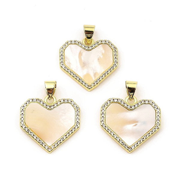 PandaHall Rack Plating Real 18K Gold Plated Brass Pendants, with Cubic Zirconia and Shell, Long-Lasting Plated, Lead Free & Cadmium Free...
PandaHall Rack Plating Real 18K Gold Plated Brass Pendants, with Cubic Zirconia and Shell, Long-Lasting Plated, Lead Free & Cadmium Free...
