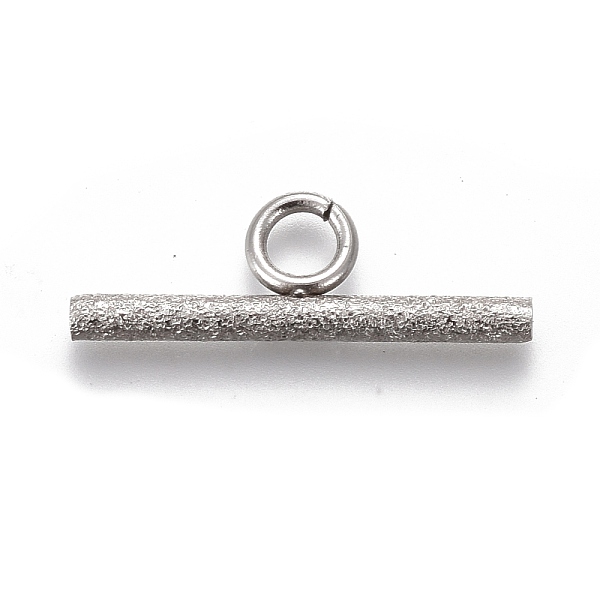 PandaHall 304 Stainless Steel Toggle Clasps Parts, Textured, Bar, Stainless Steel Color, 7x20x2mm, Hole: 3mm 304 Stainless Steel Others
PandaHall 304 Stainless Steel Toggle Clasps Parts, Textured, Bar, Stainless Steel Color, 7x20x2mm, Hole: 3mm 304 Stainless Steel Others