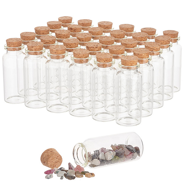 PandaHall 30Pcs Glass Bottle, with Cork Plug, Wishing Bottle, Column, Clear, 3x7.55cm, Inner Diameter: 1.65cm Glass Column Clear
PandaHall 30Pcs Glass Bottle, with Cork Plug, Wishing Bottle, Column, Clear, 3x7.55cm, Inner Diameter: 1.65cm Glass Column Clear
