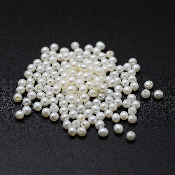PandaHall Natural Cultured Freshwater Pearl Beads, Half Drilled, Round, White, 2~2.2mm, Hole: 0.8mm Pearl Round White
PandaHall Natural Cultured Freshwater Pearl Beads, Half Drilled, Round, White, 2~2.2mm, Hole: 0.8mm Pearl Round White