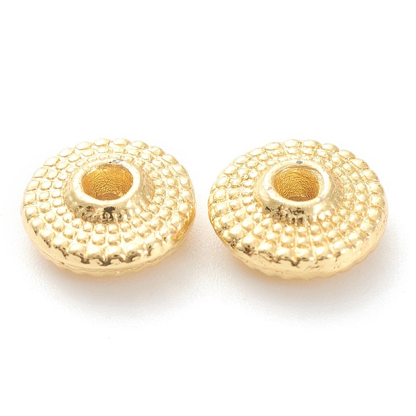 PandaHall Rack Plating Alloy Spacer Beads, Lead Free & Cadmium Free, Long-Lasting Plated, Disc, Real 18k Gold Plated, 8x3mm, Hole: 1.8mm...
PandaHall Rack Plating Alloy Spacer Beads, Lead Free & Cadmium Free, Long-Lasting Plated, Disc, Real 18k Gold Plated, 8x3mm, Hole: 1.8mm...