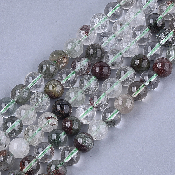 PandaHall Natural Green Lodolite Quartz/Garden Quartz Beads Strands, Round, 10mm, Hole: 1mm, about 38~39pcs/strand, 15.3 inch Lodolite...
PandaHall Natural Green Lodolite Quartz/Garden Quartz Beads Strands, Round, 10mm, Hole: 1mm, about 38~39pcs/strand, 15.3 inch Lodolite...