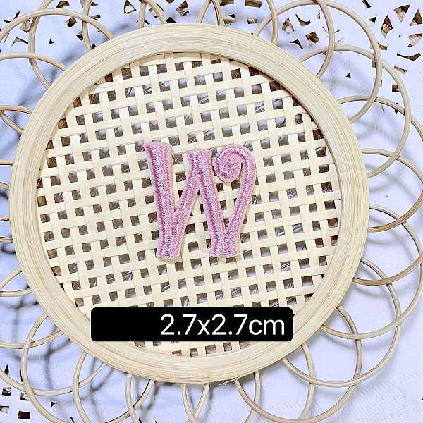 PandaHall Computerized Embroidery Cloth Self Adhesive Patches, Stick on Patch, Costume Accessories, Letter, Pink, W:27x27mm Cloth Letter...
PandaHall Computerized Embroidery Cloth Self Adhesive Patches, Stick on Patch, Costume Accessories, Letter, Pink, W:27x27mm Cloth Letter...