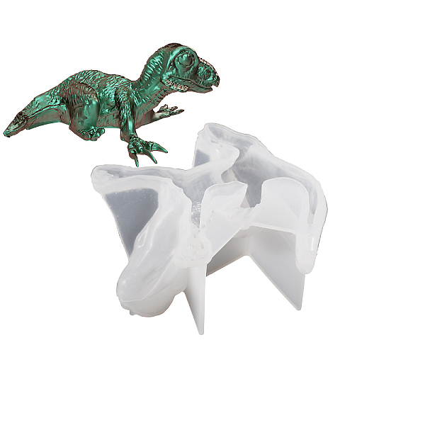 PandaHall DIY Silicone 3D Dinosaur Figurine Molds, Resin Casting Molds, for UV Resin, Epoxy Resin Craft Making, Therizinosauria, White...
PandaHall DIY Silicone 3D Dinosaur Figurine Molds, Resin Casting Molds, for UV Resin, Epoxy Resin Craft Making, Therizinosauria, White...