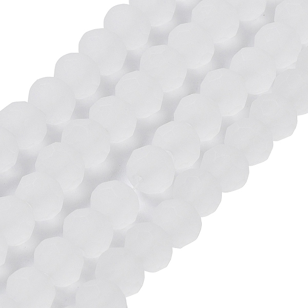 PandaHall Transparent Glass Beads Strands, Faceted, Frosted, Rondelle, WhiteSmoke, 4mm, Hole: 1mm Glass Rondelle White
PandaHall Transparent Glass Beads Strands, Faceted, Frosted, Rondelle, WhiteSmoke, 4mm, Hole: 1mm Glass Rondelle White