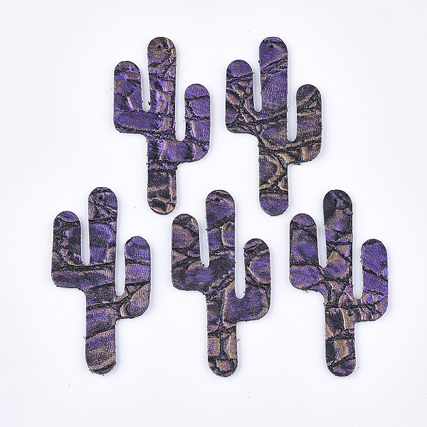 PandaHall Eco-Friendly Cowhide Big Pendants, Cactus, Blue Violet, 60x30x1.5mm, Hole: 1.5mm Leather Others Purple
PandaHall Eco-Friendly Cowhide Big Pendants, Cactus, Blue Violet, 60x30x1.5mm, Hole: 1.5mm Leather Others Purple