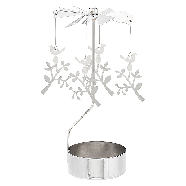 PandaHall Stainless Steel Spinning Rotary Candle Holder Stand, Rotating Carousel Tea Light Holder, for Wedding Christmas Party Decoration...
PandaHall Stainless Steel Spinning Rotary Candle Holder Stand, Rotating Carousel Tea Light Holder, for Wedding Christmas Party Decoration...